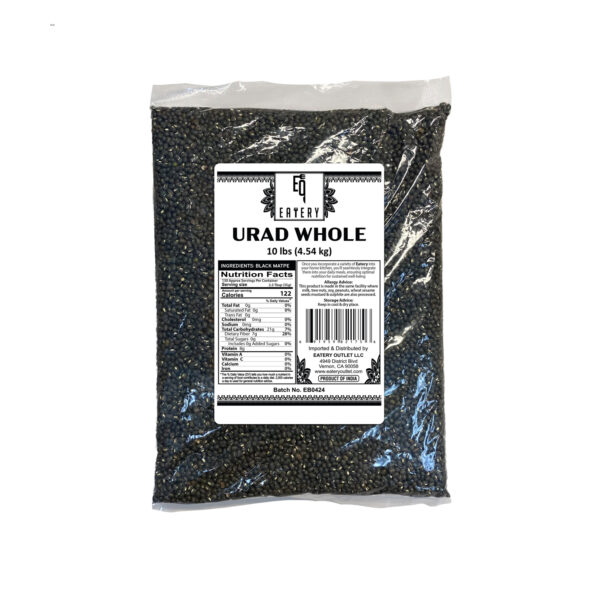 Urad Whole Dal - 10lb