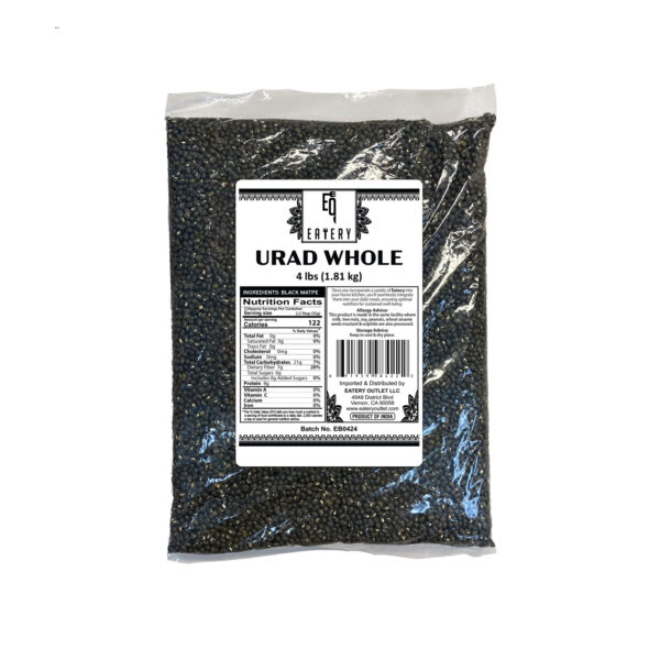 Urad Whole Dal - 4lb